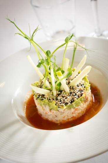 Plat signature du Chef au restaurant Excelsior